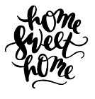 Home Sweet Home Vinyl Decal Sticker For Home Cup Mug Glass Decor Choice a575