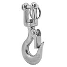 304 Stainless Steel Swivel Eye Clevis Lifting Chain Snap Hook 150KG Working UTE