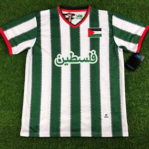 Palestine / Palestina - Camisa de Futbol Diseno Propio GRN (Tallaje Americano)