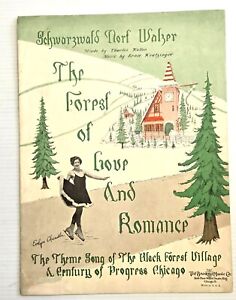 New ListingTHE FOREST OF LOVE AND ROMANCE - 1934 - SHEET MUSIC
