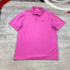 Black Clover Polo Shirt Extra Large Purple Outdoors Golf Performance Cotton Mens
