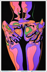 Squeeze by Audrey Herbertson Blacklight Poster - Flocked - 23