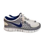 Nike Free Run Mens 395912-101 Size 12 Gray Blue White Running Sneakers Shoes