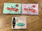 VTG Lot Muslin Sheets Red Label Pepperell (Lavender & Green) / Penney’s *Read*