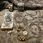 Vintage Estate Jewelry Lot Of 8 Pieces Including Bracelets And Watches
