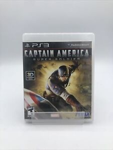 Captain America: Super Soldier (Sony PlayStation 3, 2011) Free Shipping Tested