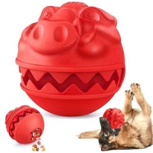Indestructible Dog Balls Treat Dispensing Dog Toys for Aggressive Chewers Large