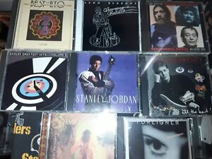 New Listing8 CD ROCK Lot (Great Bands/Great Titles) FOREIGNER, EAGLES, PAUL MCARTNEY,STEVIE