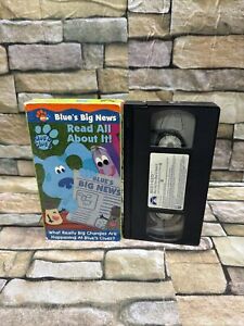 Blues Clues - Read All About It (VHS, 2001)