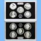 2023 US 99.9% Fine Silver State Quarter Proof Set ~ 5 Coin ~ In Plastic Lens ~