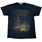 Cannibal Corpse a Skeletal Domain 2015 Winter Tour Tee Slayer Death Metal Band