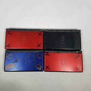 Lot Of 4 Nintendo DS Lite Handhelds *Pairs And Repair*