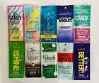 10 Different Tanning Lotion Sample Packets - Indoor Tanning Lotions & Bronzers