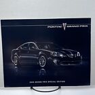 2006 Pontiac Grand Prix Special Edition Sales Sheet Brochure
