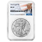 2023 $1 American Silver Eagle NGC MS70 Trump Label