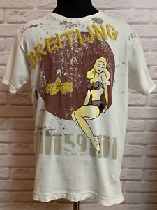 T-shirt breitling alpha industries kt kelly style design authentic al breitling