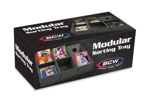 (1) BCW Modular Sorting Tray Box (One Box Of 6 Cells) NEW