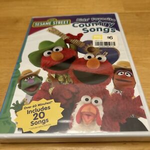 Sesame Street ~ DVD Kids Favorite Country Songs ~ Guests Include Garth Brooks!