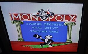 New ListingNES MONOPOLY In Box with Manual  VIDEO GAME Nintendo Entertainment System Tested