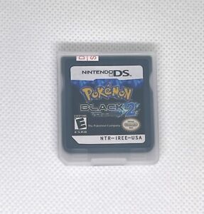 Pokemon Black 2 Version for Nintendo DS NDS 3DS US Game Card 2012 Tested Mint US