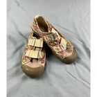 Keen Women's Casual Sneakers Shoes Pink Beige Boho Floral Size 8.5 Outdoor