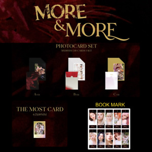 TWICE 9TH MINI ALBUM MORE & MORE PRE-ORDER BENEFIT PHOTO CARD SET BOOKMARK SET