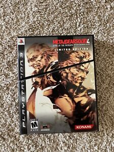 Metal Gear Solid 4: Guns of the Patriots - Limited Edition (Sony PS3), No DISC