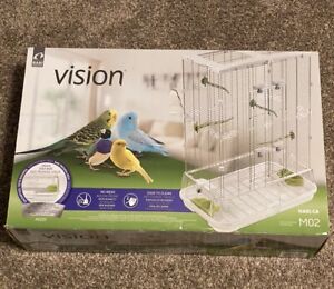 Vision M02 Wire Bird Cage, Bird Home for Parakeets, Finches and Canaries, Tal...