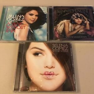 SELENA GOMEZ  -  3 CD LOT - USED CDs