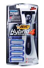 BIC Hybrid 4 Advance Disposable Razor 1 Handle & 4 Cartridges New