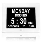 Reloj Con Calendario Diurno Digital 2023 Mas Nuevo: 8 Alarmas, Visualizacio...