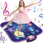 Dance Mat -Toys for Girls Age 3-12, 6-Light Button Dance Pad Gifts for Girls,...