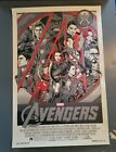 Tyler Stout Avengers Variant 2012 Mondo Print Poster LE #/350.