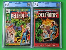 New ListingPAIR - Marvel Feature #1 (CGC 6.5) & Defenders #1 (CGC 7.0) - FIRST Defenders