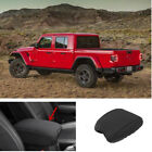 Black Accessories Central storage box Cover Mat Pad for Jeep Gladiator 2020 (For: Jeep Gladiator)