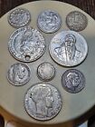 Job Lot Of Silver World Coins. 100g Weight