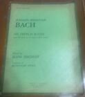 Bach Six French Suites and Two Suites in a Minor and E Flat Major. Kalmus