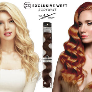 909 Bodywave Exclusive Weft by The Hair Shop Remy Human Hair Extensions 90g