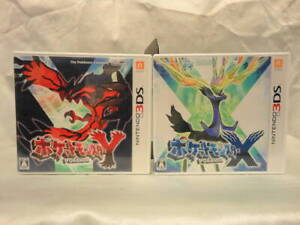 Pokemon: Y and X 3DS Japanese game Set