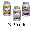 3 Pack Sodium Bicarbonate /Bicarbonato de sodio, One 4oz. Sealed Jar