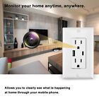 WIFI IP Camera AC Wall Outlet Home Security Nanny Cam Video Recorder APP Viewing