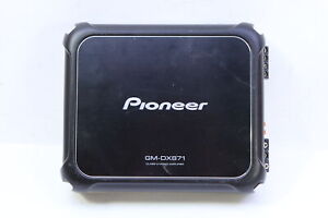 Pioneer GM-DX871 800 Watts RMS x 1 at 1 Ohm Monoblock Subwoofer Amplifier