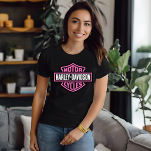 Harley Shirt | Harley Davidson T-Shirt | Graphic Tees | Unisex Tee | Pink Harley