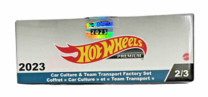 New Sealed 2023 Hot Wheels Car Culture and Team Transport Factory Set 2/3 HKD74