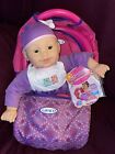 MY SWEET LOVE 18 IN. DOLL W/ GRACO TRAVEL SEAT. NEW