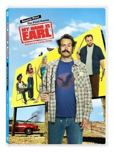 My Name is Earl - Fourth Season 4 Four (DVD, 2009, 4-Disc Set) - NEW FREE SHIPPI