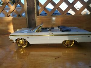 1 OFA KIND Convertible SixtyFour 64 Chevy Impala Donk Lowrider HOPPING BLUETOOTH