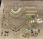 Vintage Sparkle Costume Jewelry Sets 20+ w. Bracelet Necklace Earrings Brooch