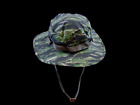 U.S MILITARY STYLE BOONIE HAT TIGER STRIPE CAMOUFLAGE VIETNAM REPRODUCTION 7 1/2