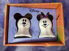 Disney Mickey and Minnie Mouse Ghost Salt and Pepper Shakers Halloween